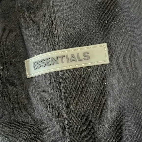 Essentials Black Joggers - Picture 4 of 6